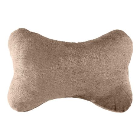 Автомобільна подушка на підголівник 26x17 см. Бежева