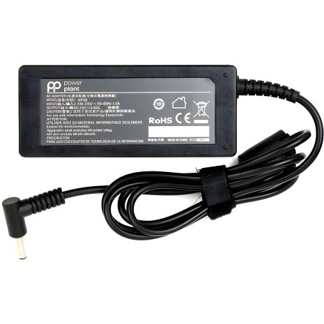 Ноутбучний блок живлення від Power Plant для ASUS, 220V, 19V, 65W, 3.42A (4.5*3.0)