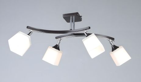 Люстра модель B N1435/4, колір Чорний + Хром Люстра модель B N1435/4, колір Чорний + Хром