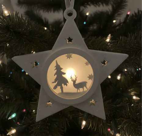 Декор новорічний на ялинку Sirius RHHY 1836