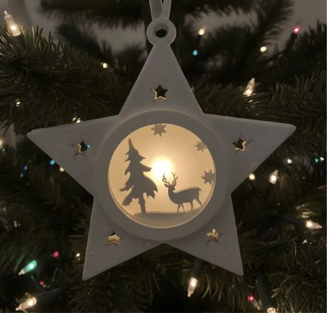 Декор новорічний на ялинку Sirius RHHY 1836