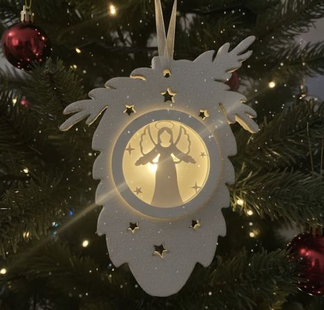 Новорічний декор на ялинку Sirius RHHY 1880