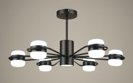 Люстра светодиодная акриловая Sirius B N4557/6 BK Люстра светодиодная акриловая Sirius B N4557/6 BK