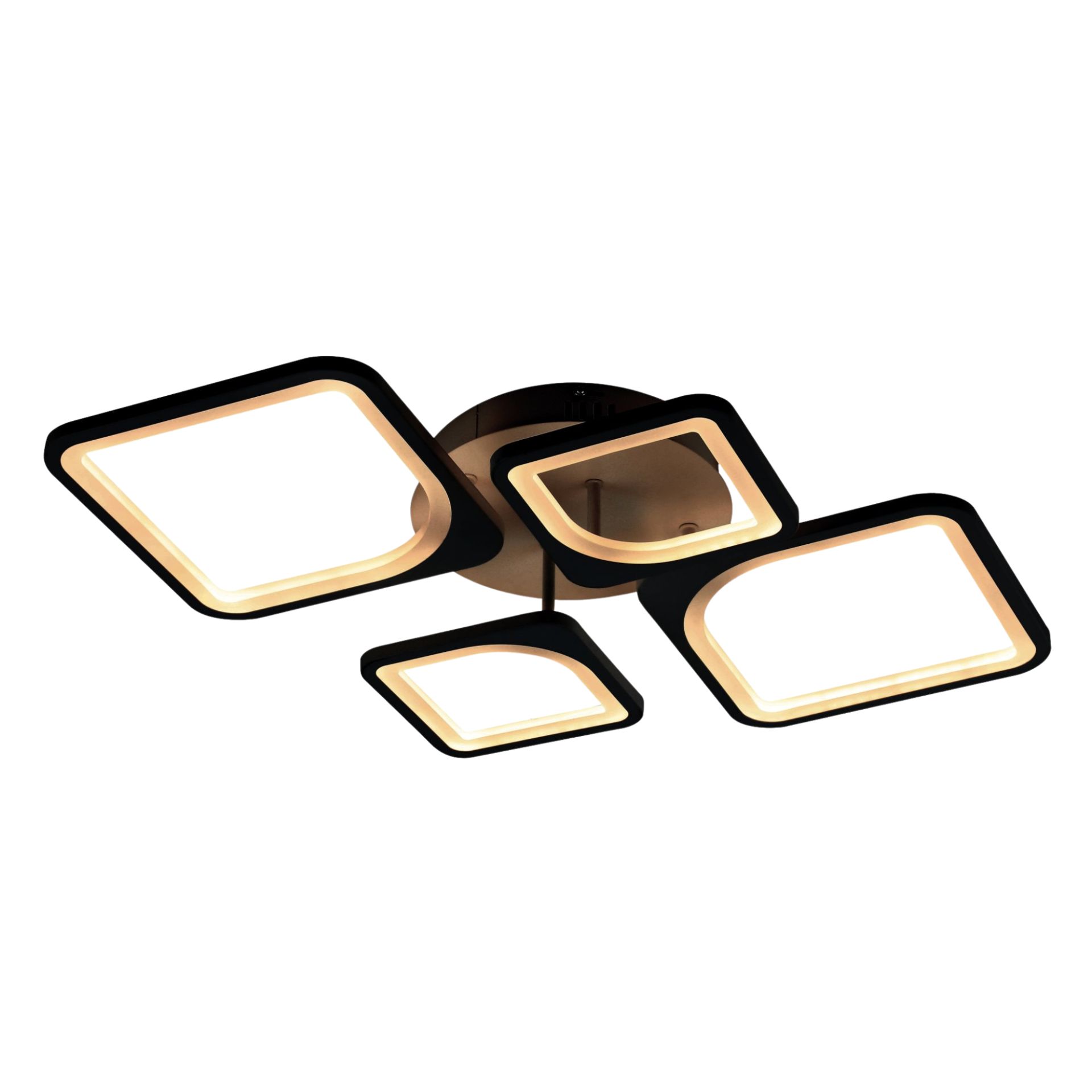 Люстра светодиодная потолочная 6106-4 BK 62W Люстра светодиодная потолочная 6106-4 BK 62W