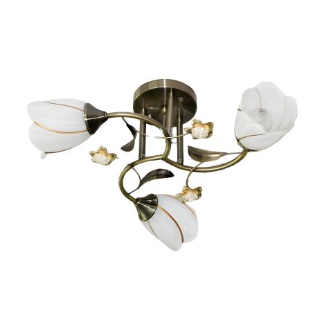 Люстра декоративная Sirius B N1508/3 AB Люстра декоративная Sirius B N1508/3 AB