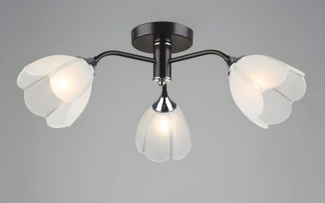 Потолочная люстра на кухню Sirius B N6048/3 COFFEE+CR (3 плафона) Потолочная люстра на кухню Sirius B N6048/3 COFFEE+CR (3 плафона)