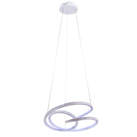 Люстра подвесная светодиодная акриловая Sirius LCD3073 WT 128W Люстра подвесная светодиодная акриловая Sirius LCD3073 WT 128W