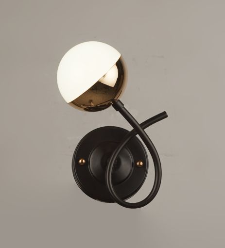 Бра настінне Sirius B N4184/1W BK+FGD Бра настінне Sirius B N4184/1W BK+FGD