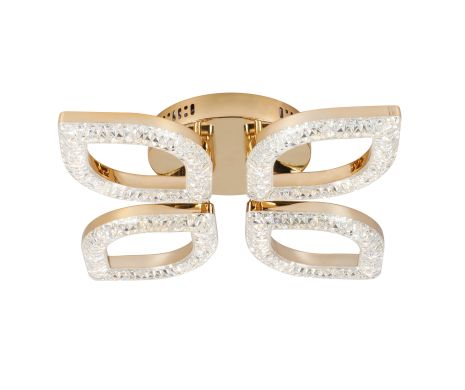 Люстра світлодіодна акрілова Sirius 2721/4 GD 40W*2