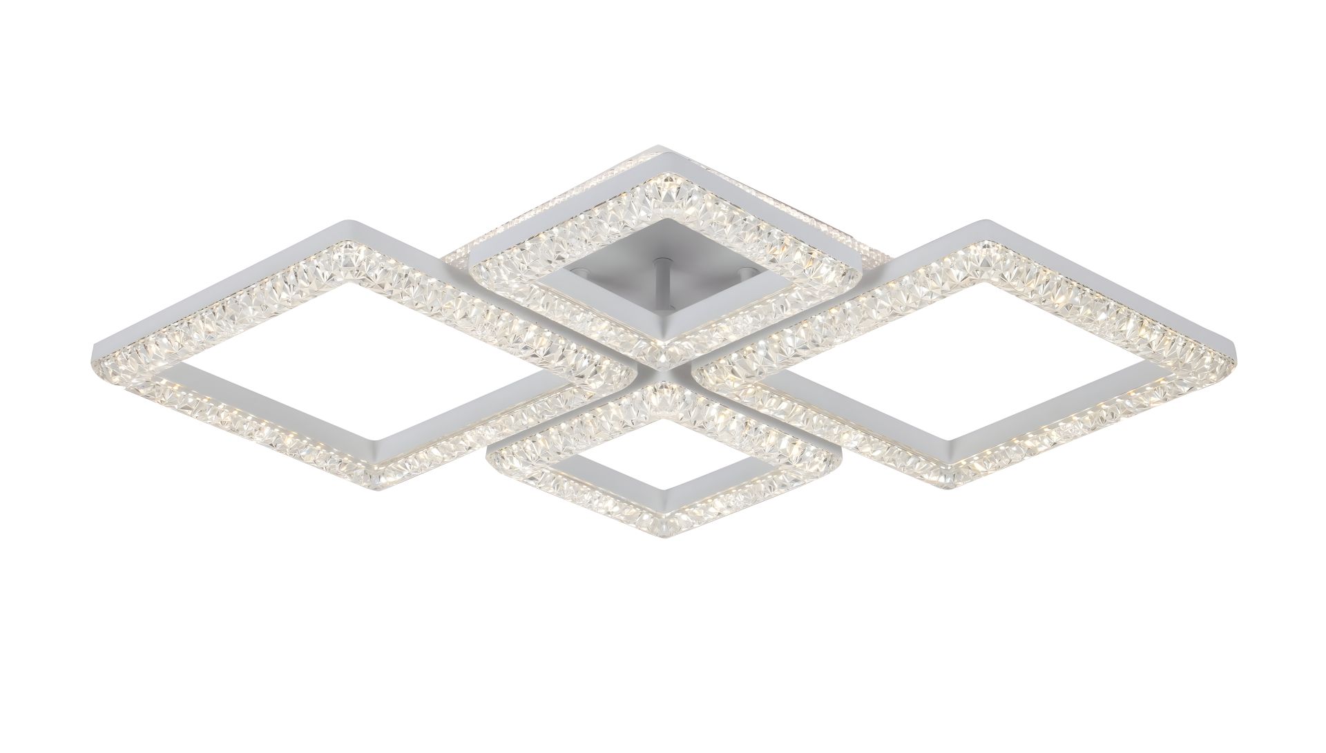 Акриловая светодиодная люстра Sirius 2725/2+2 WT 50W*2+13W*2 Акриловая светодиодная люстра Sirius 2725/2+2 WT 50W*2+13W*2