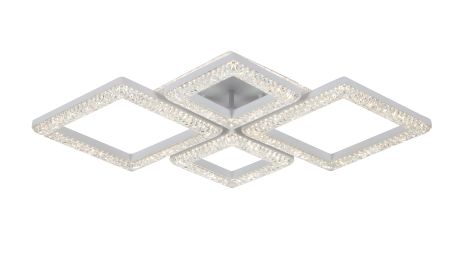 Акриловая светодиодная люстра Sirius 2725/2+2 WT 50W*2+13W*2 Акриловая светодиодная люстра Sirius 2725/2+2 WT 50W*2+13W*2