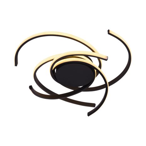 Люстра светодиодная акриловая Sirius LCD3001 BK черная Люстра светодиодная акриловая Sirius LCD3001 BK черная