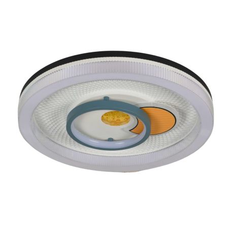 Люстра стельова світлодіодна VALESO H-018 56W кругла Люстра стельова світлодіодна VALESO H-018 56W кругла