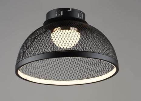 Люстра светодиодная в стиле лофт VALESO B YH1349/28W BK+GD