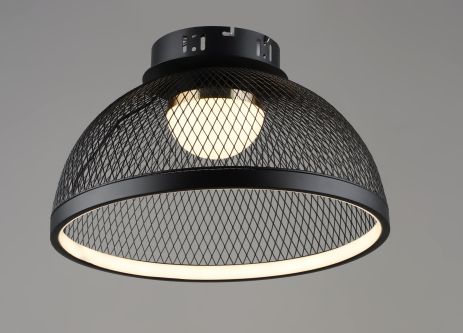 Люстра светодиодная в стиле лофт VALESO B YH1349/28W BK+GD