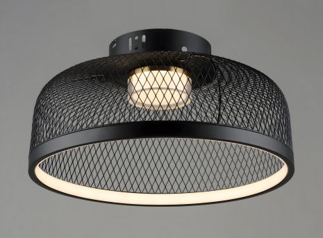 Світлодіодна люстра в стилі лофт, VALESO B (YH1348/56W BK+GD) Світлодіодна люстра в стилі лофт, VALESO B (YH1348/56W BK+GD)