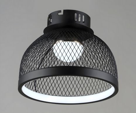 Люстра светодиодная в стиле лофт VALESO B YH1349/34W BK+GD