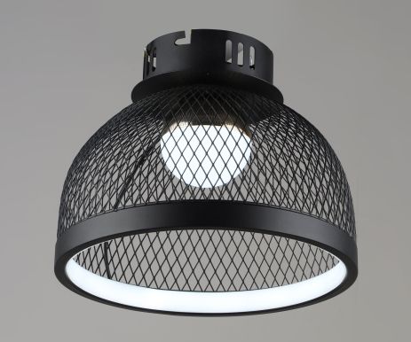 Люстра светодиодная в стиле лофт VALESO B YH1349/34W BK+GD