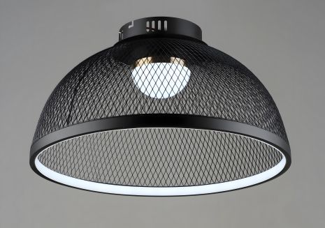 Світлодіодна люстра в стилі лофт VALESO B YH1349/70W BK+GD