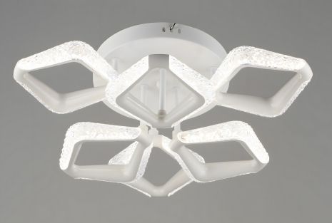 Світлодіодна люстра акрилова Sirius B YH1301/6 WT 36W