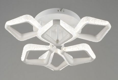 Акриловая светодиодная люстра Sirius B YH1301/6 WT 36W