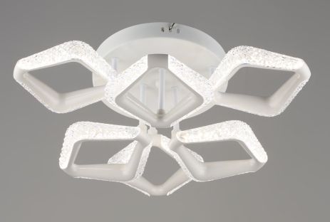 Люстра світлодіодна акрилова Sirius B YH1301/6 WT 36W