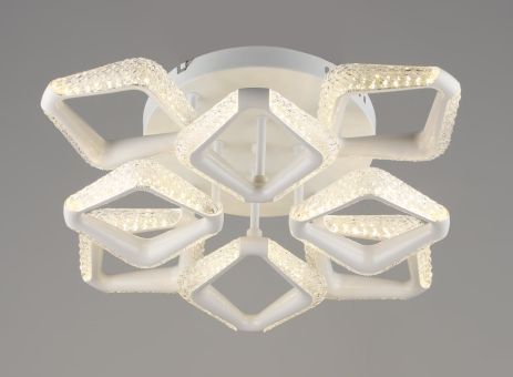 Люстра світлодіодна акрилова Sirius B YH1301/8 WT 48W