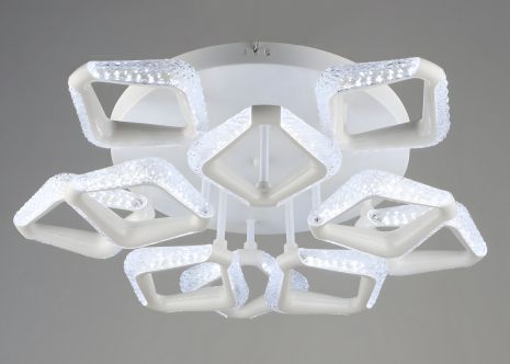 Сучасна акрилова люстра Sirius B YH1301/10 WT 60W