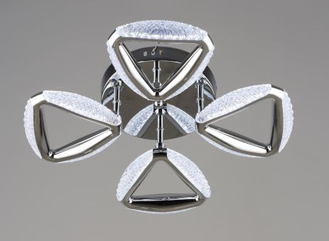 Люстра светодиодная акриловая Sirius B YH1302/4 CH 24W