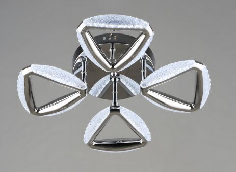 Акрилова люстра світлодіодна Sirius B YH1302/4 CH 24W