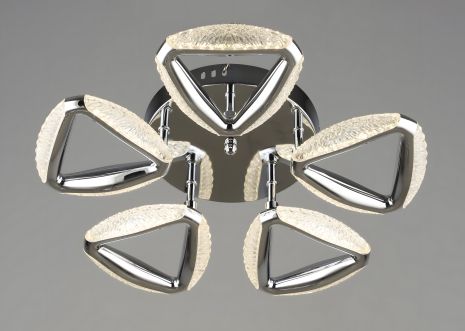 Акриловая светодиодная люстра Sirius B YH1302/5 CH 30W