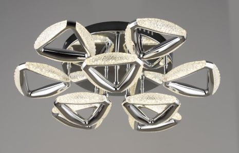 Люстра светодиодная акриловая Sirius B YH1302/9 CH 54W