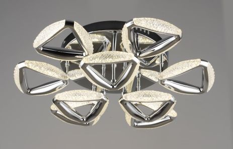 Люстра світлодіодна акрилова Sirius B YH1302/9 CH 54W