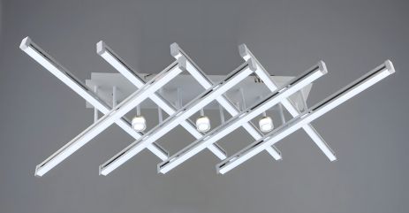 Светодиодная люстра акриловая для гостиной Sirius YH1308/8+3