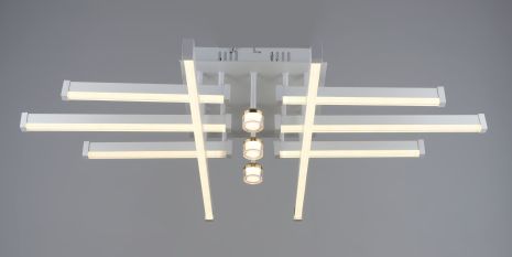 Люстра светодиодная акриловая в гостиную Sirius YH1316/8+3