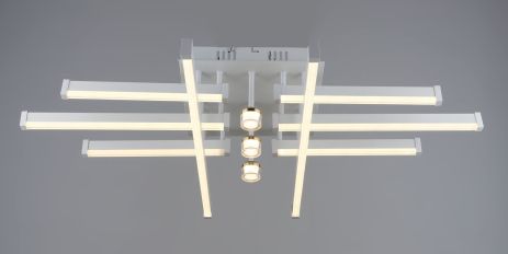 Люстра світлодіодна акрилова у вітальню Sirius YH1316/8+3