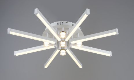 Люстра світлодіодна акрилова стельова Sirius YH1309/8+5