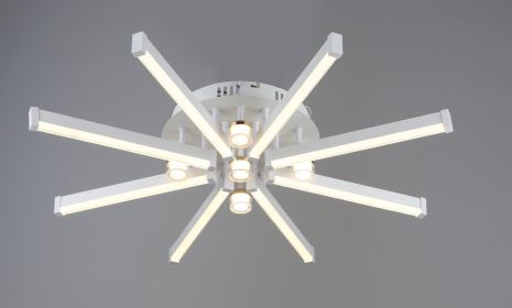 Люстра светодиодная акриловая потолочная Sirius YH1309/8+5