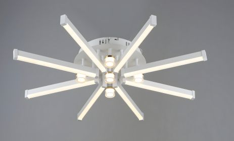 Акриловая светодиодная люстра Sirius YH1309/8+5