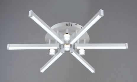 Світлодіодна акрилова люстра Sirius YH1309/6+4