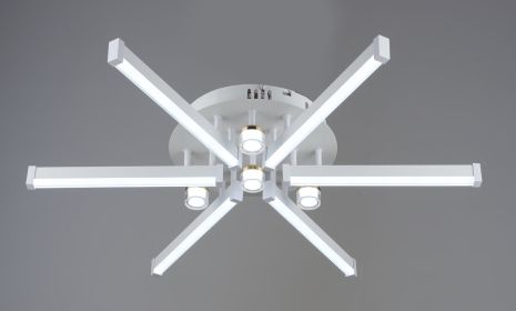 Люстра светодиодная акриловая потолочная Sirius YH1309/6+4