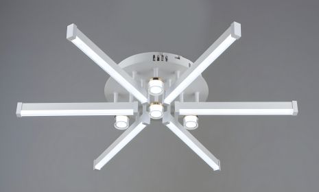 Світлодіодна акрилова люстра Sirius YH1309/6+4 Світлодіодна акрилова люстра Sirius YH1309/6+4