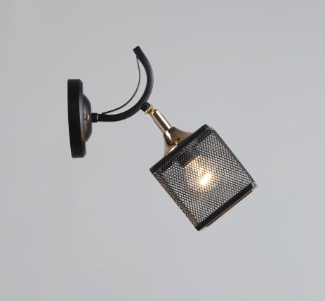 Бра настінне B N5708/1W BK+FGD Бра настінне B N5708/1W BK+FGD