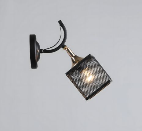 Бра настенного типа Sirius B N5708/1W BK+FGD Бра настенного типа Sirius B N5708/1W BK+FGD