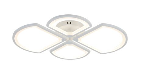 Светодиодная акриловая люстра VALESO G 1142/2+2 WT 116W Светодиодная акриловая люстра VALESO G 1142/2+2 WT 116W