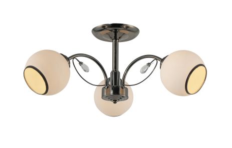 Люстра G 07465/3 перламутрово-чорна
