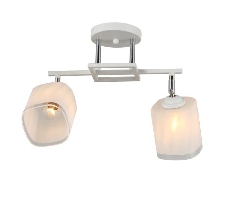 Стельовий світильник G 07472/2 білий + хром Стельовий світильник G 07472/2 білий + хром