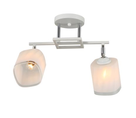 Білий + хром стельовий світильник G 07472/2