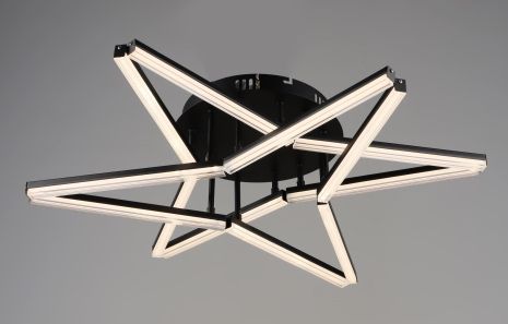 Люстра светодиодная B YH1324/12 BK 72W