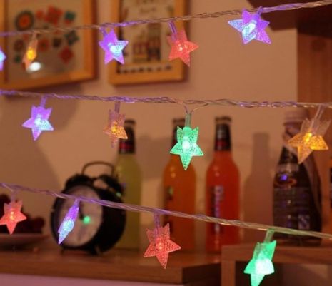 Гирлянда новогодняя Sirius PL 2906MC-ST20A гирлянда-звездочка